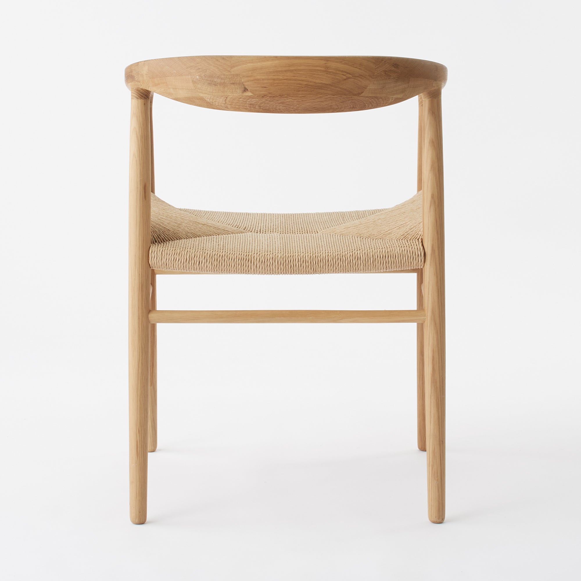Oak Paper Cord Armchair