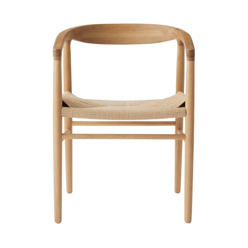 Oak Paper Cord Armchair