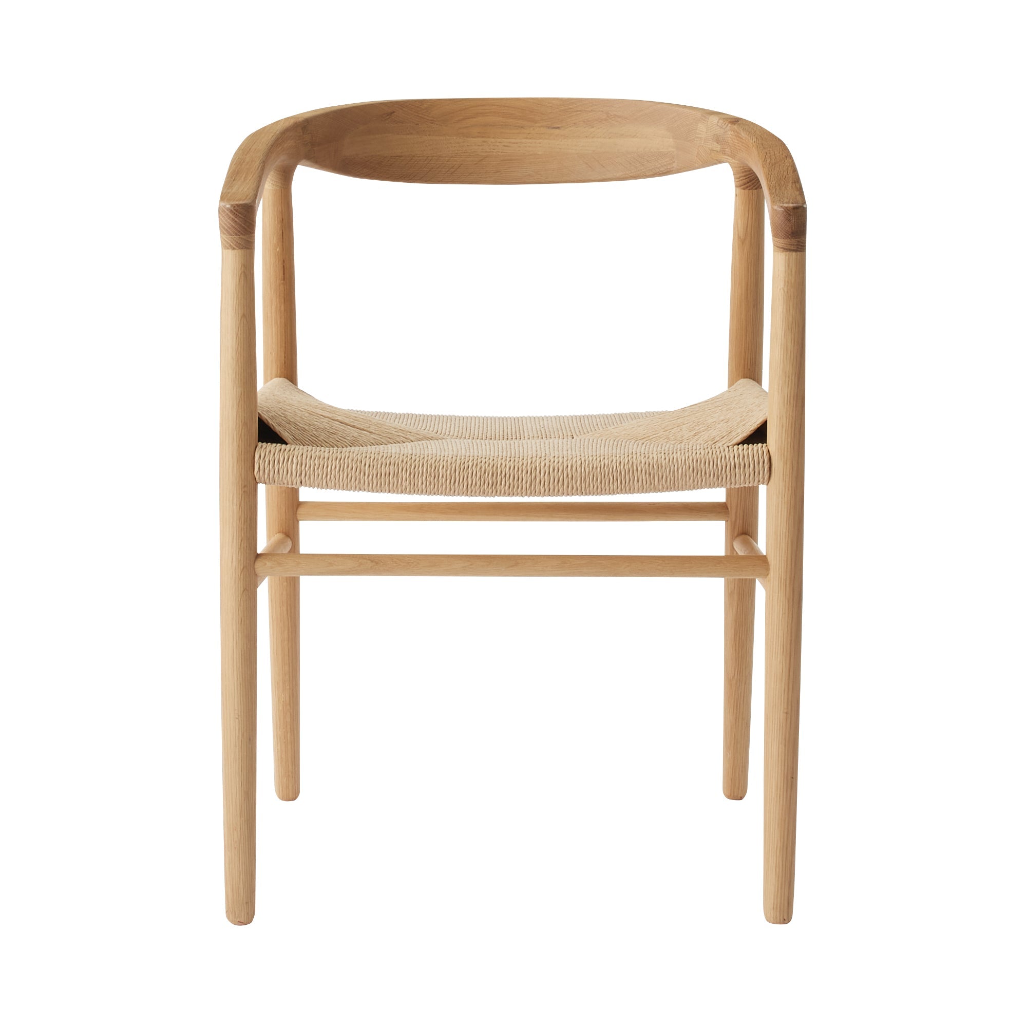 Oak Paper Cord Armchair