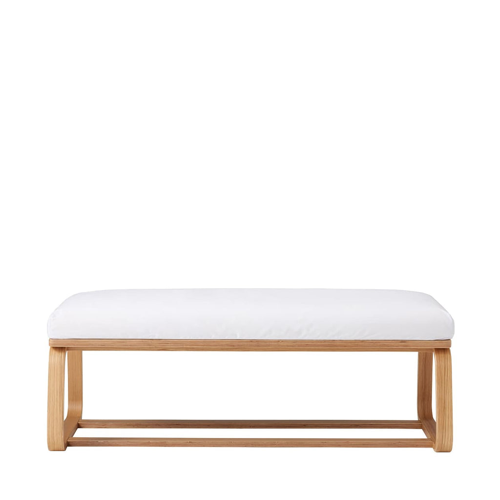 Living Dining Bench 1 - Oak Cover Sold Separately