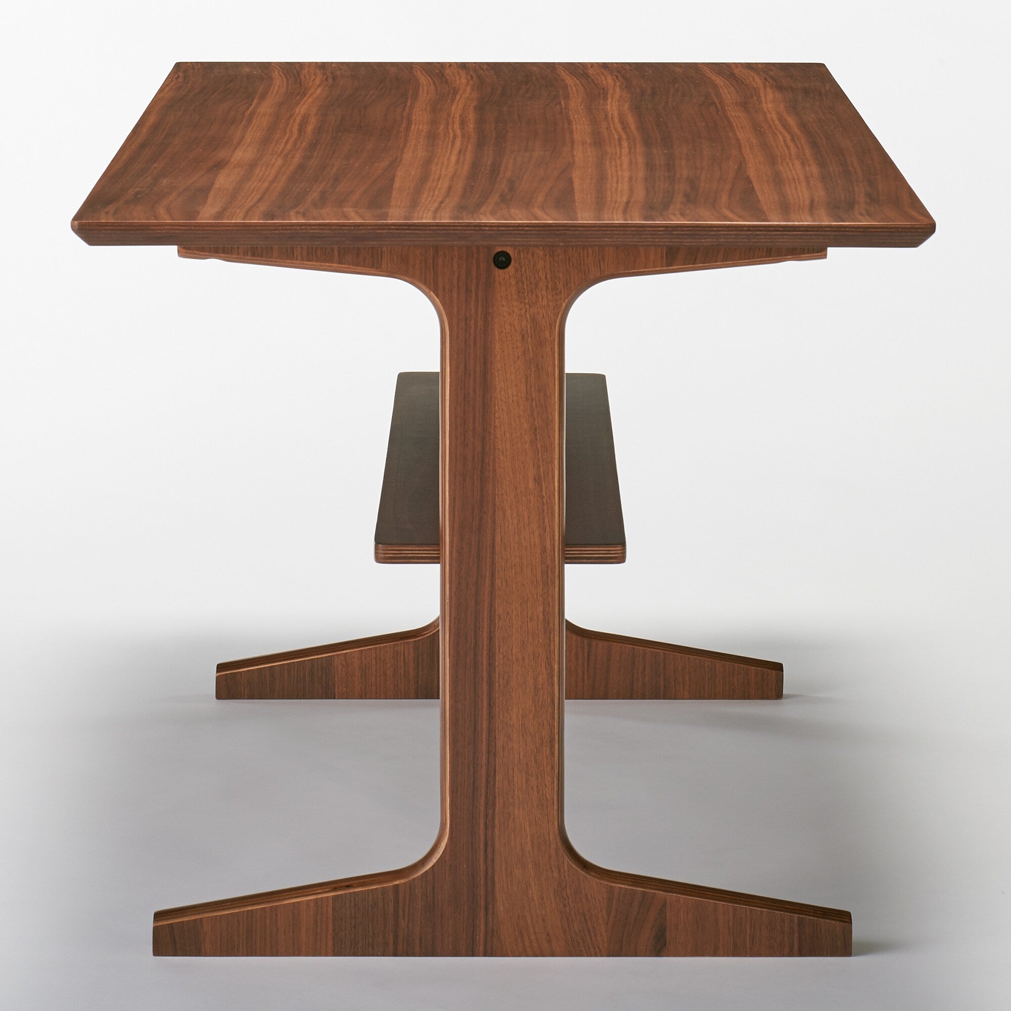 [HD] Living Dining Table 2 - Walnut