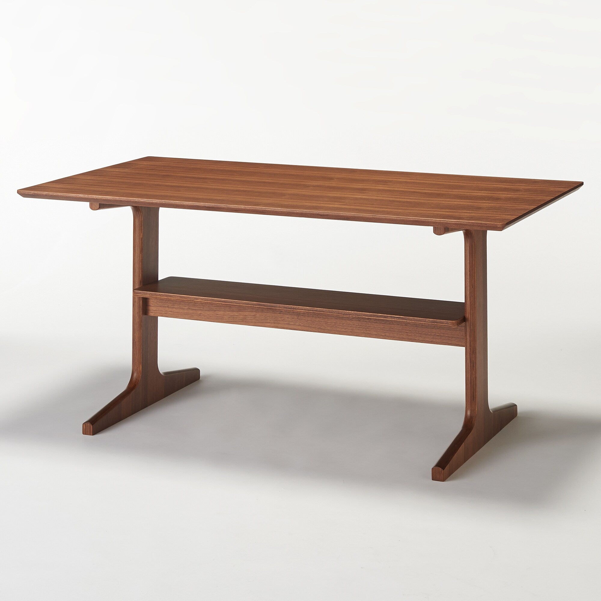 [HD] Living Dining Table 2 - Walnut Secondary image