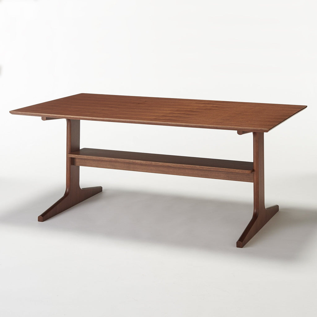 [HD] Living Dining Table 3 - Walnut