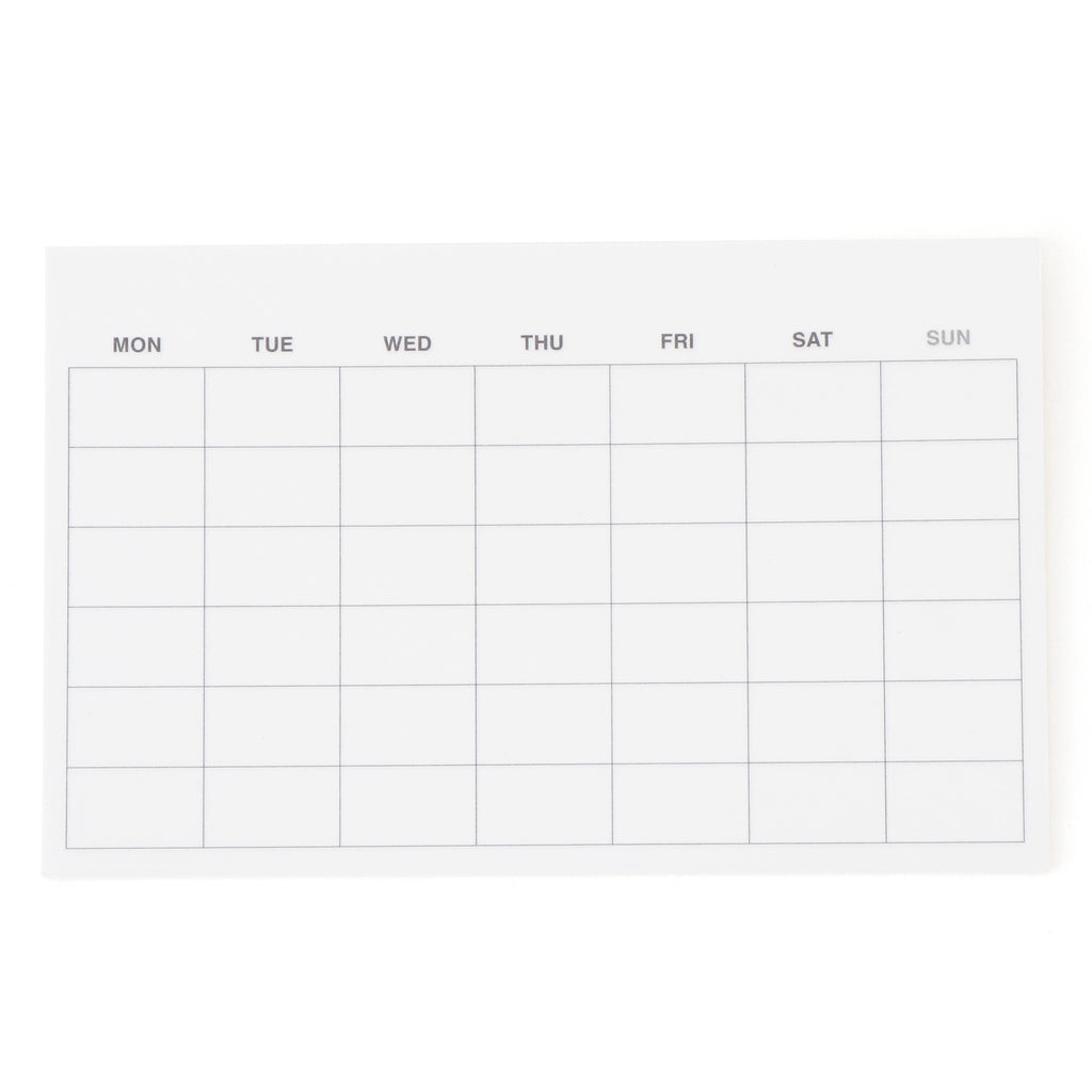 Monthly Sticky Note