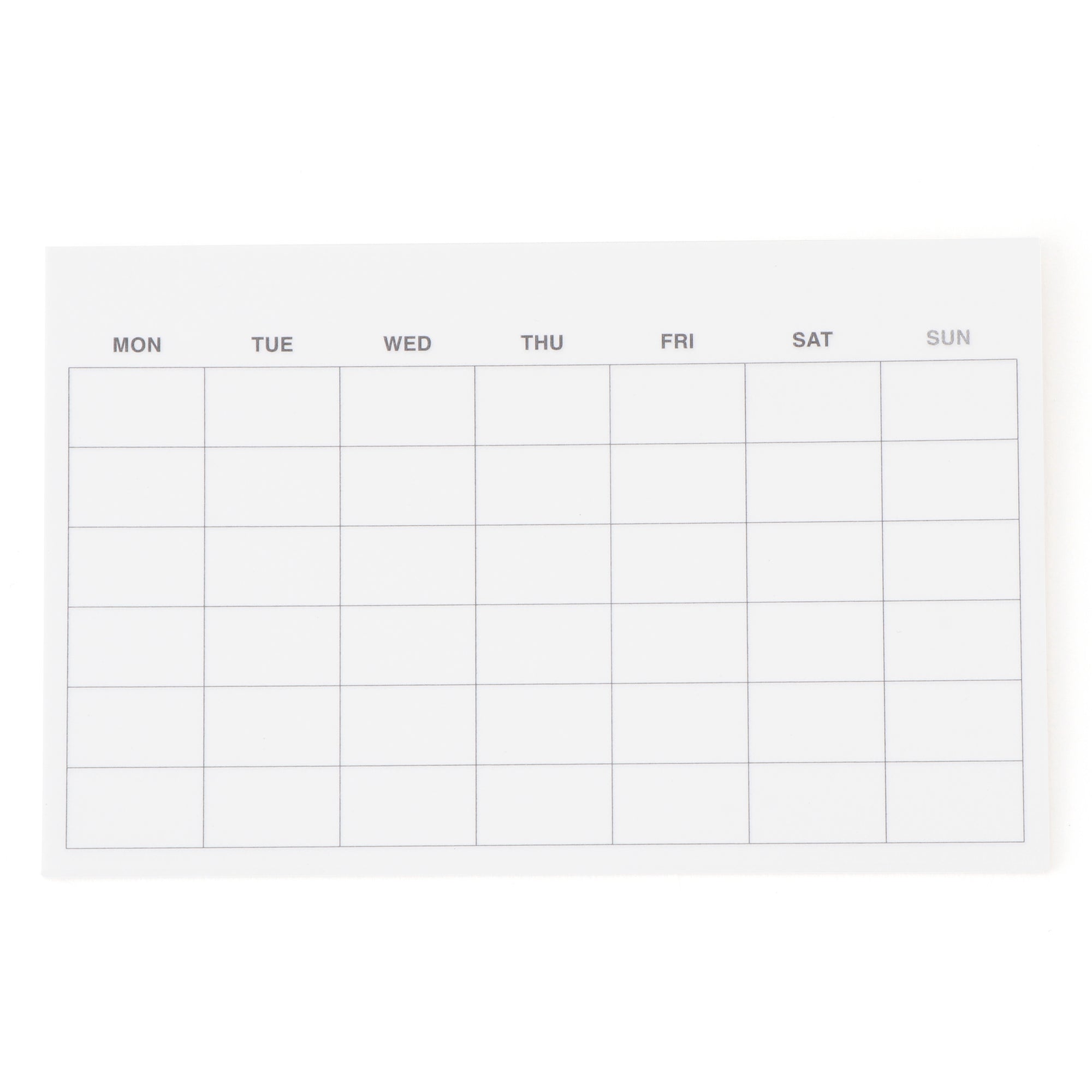 Monthly Sticky Note