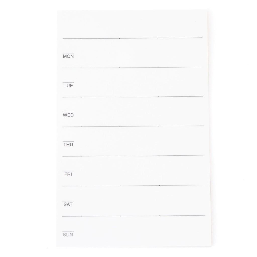 Weekly Sticky Note