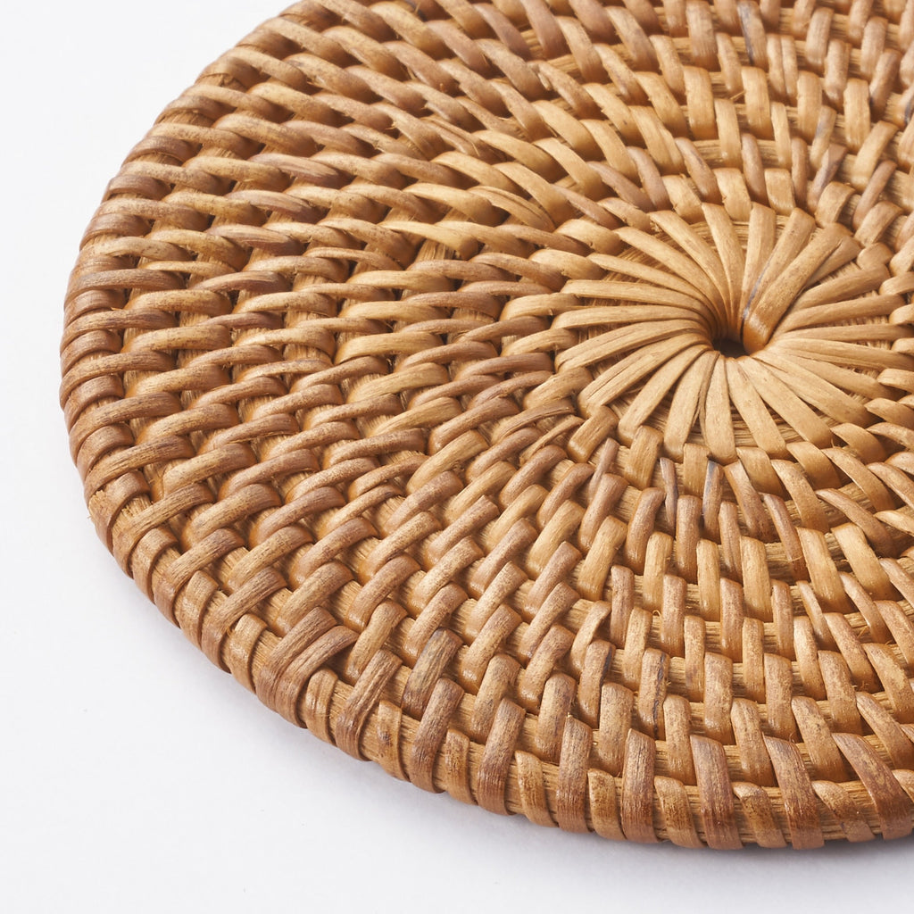 Rattan Coaster
