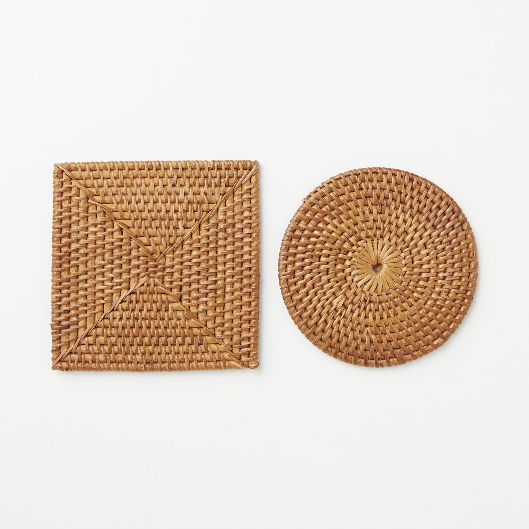 Rattan Coaster