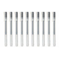 Gel Ink Cap Type Ballpoint Pen 0.38mm 10 Pieces Set