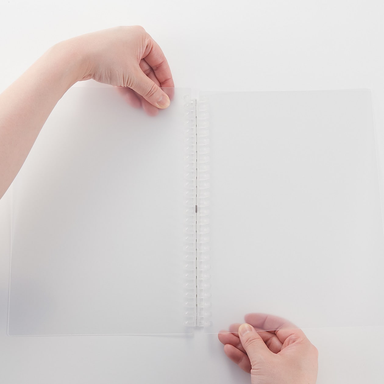 Loose Leaf Papers Polypropylene Cover Binder