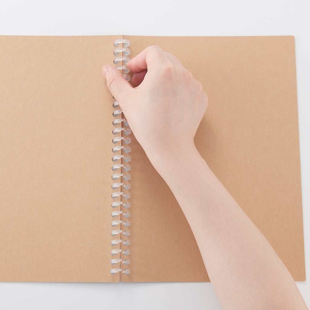 Loose Leaf Papers - Kraft Cover Binder