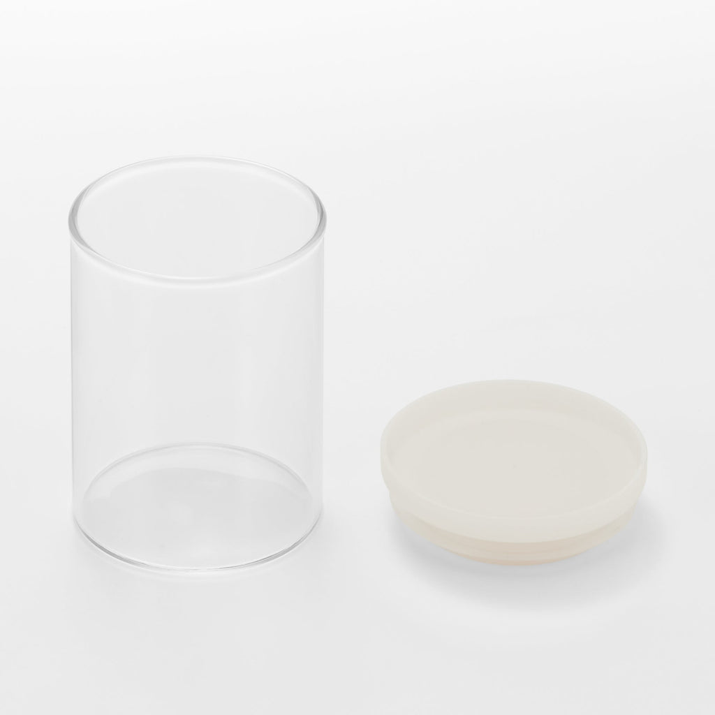 Heat Resistant Glass Round Storage Jar 10.8 fl oz