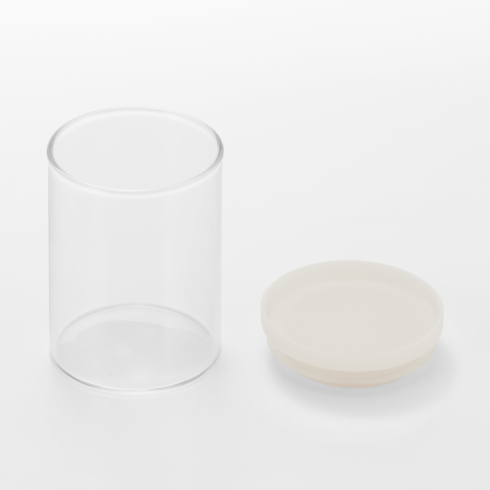 Heat Resistant Glass Round Storage Jar 10.8 fl oz