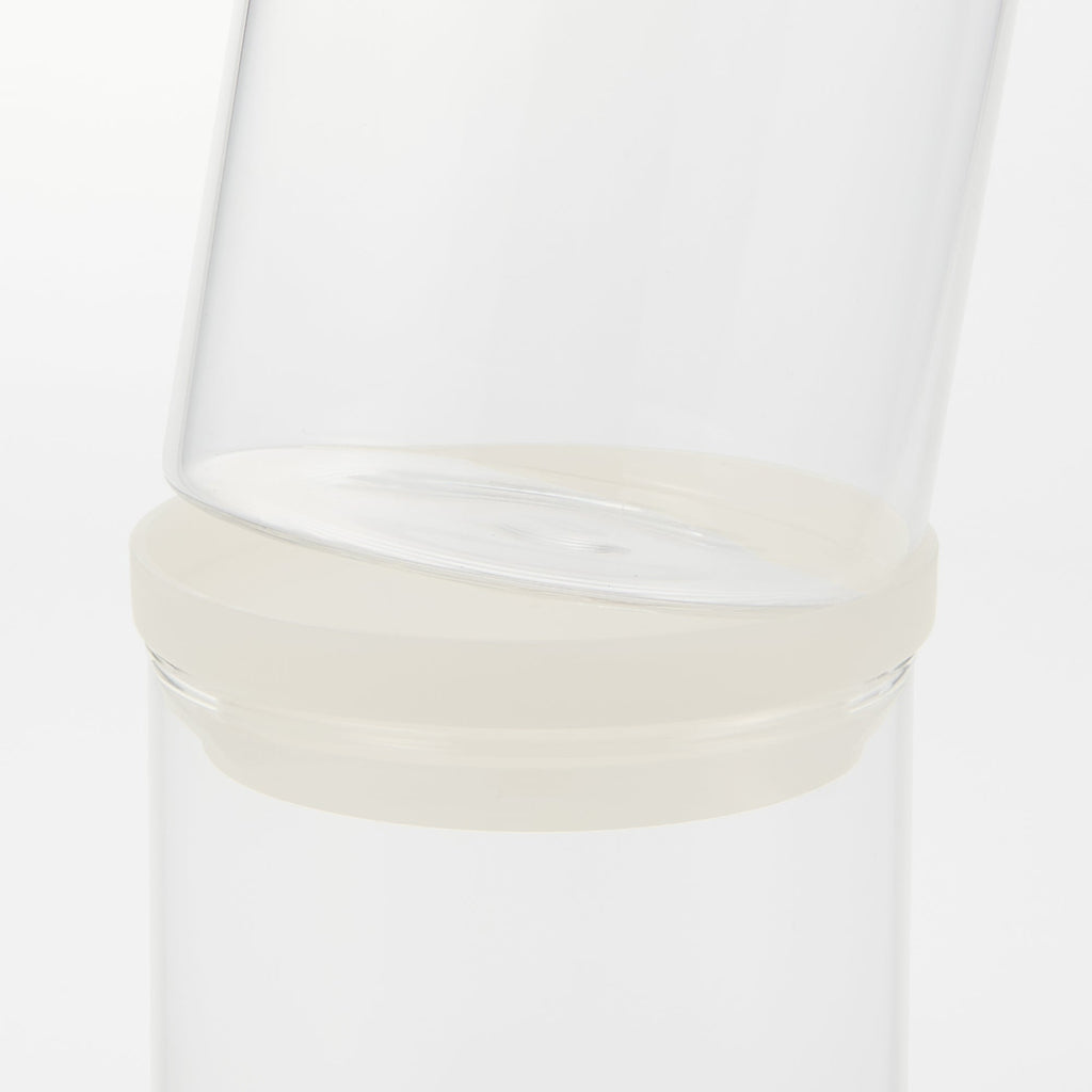 Heat Resistant Glass Round Storage Jar 10.8 fl oz