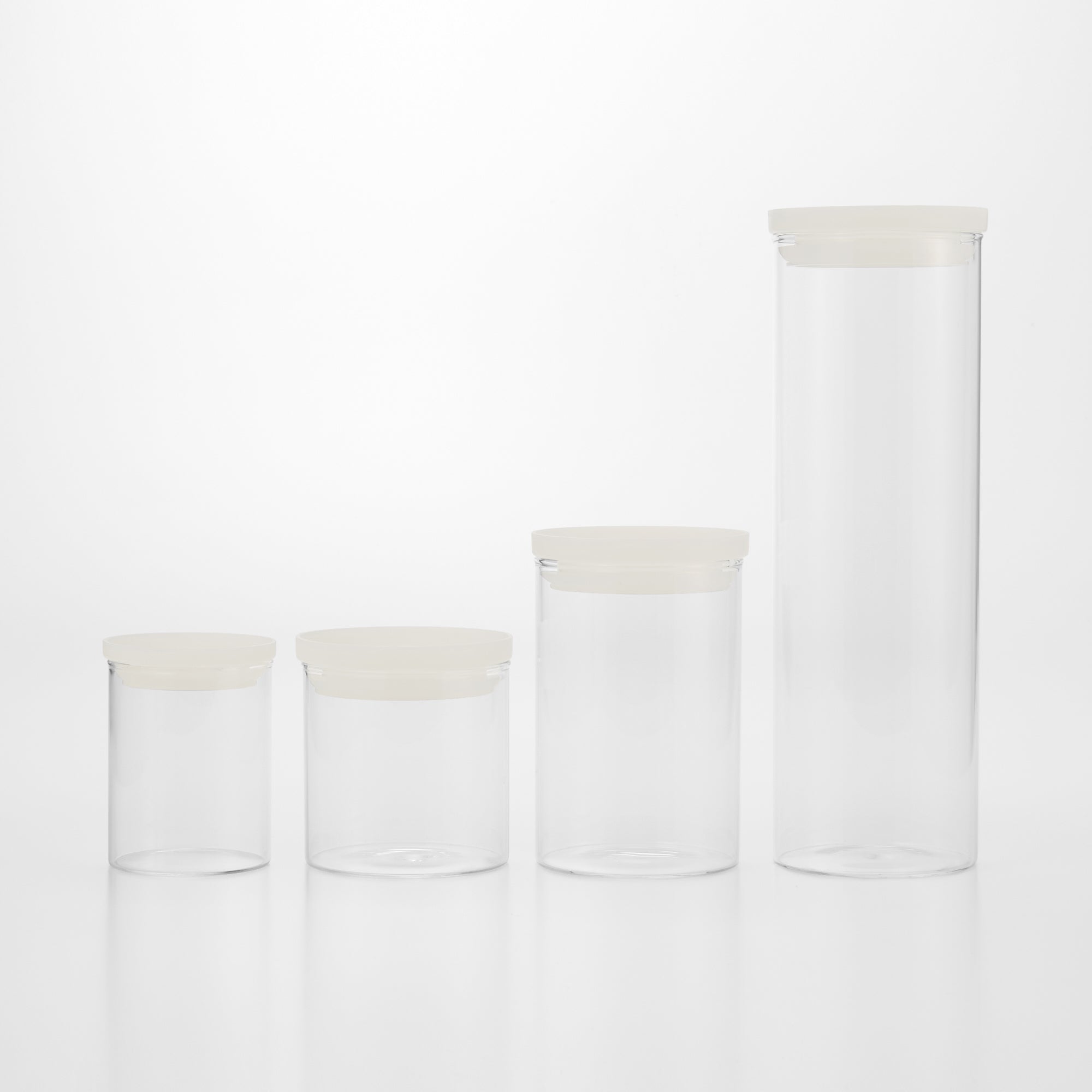 Heat Resistant Glass Round Storage Jar 10.8 fl oz