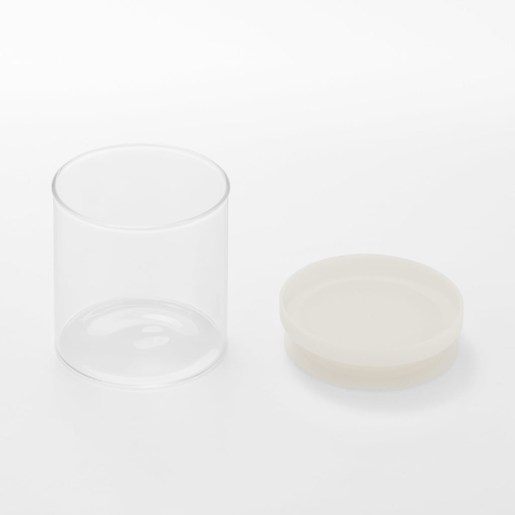 Heat Resistant Glass Round Storage Jar 16.9 fl oz