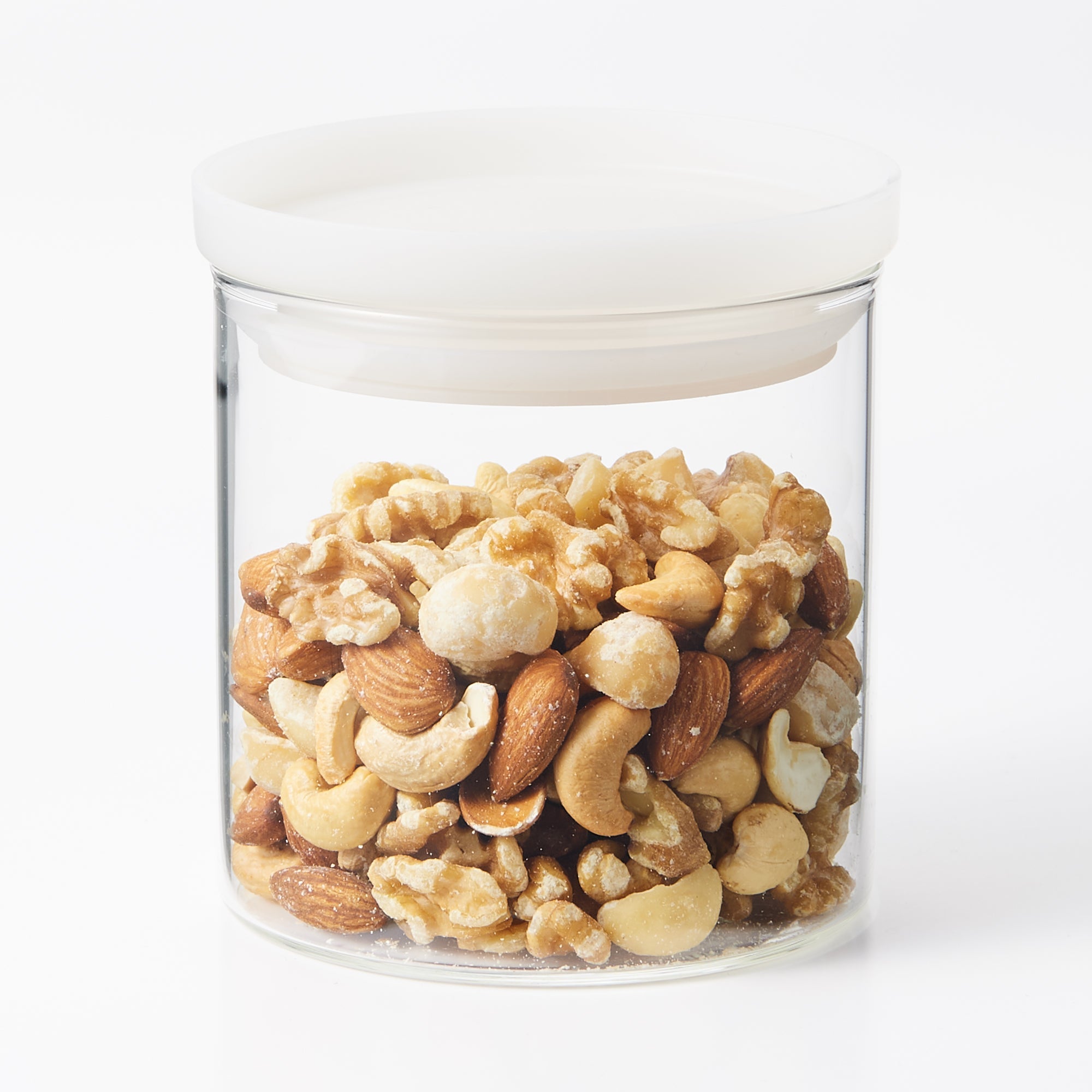 Heat Resistant Glass Round Storage Jar 16.9 fl oz