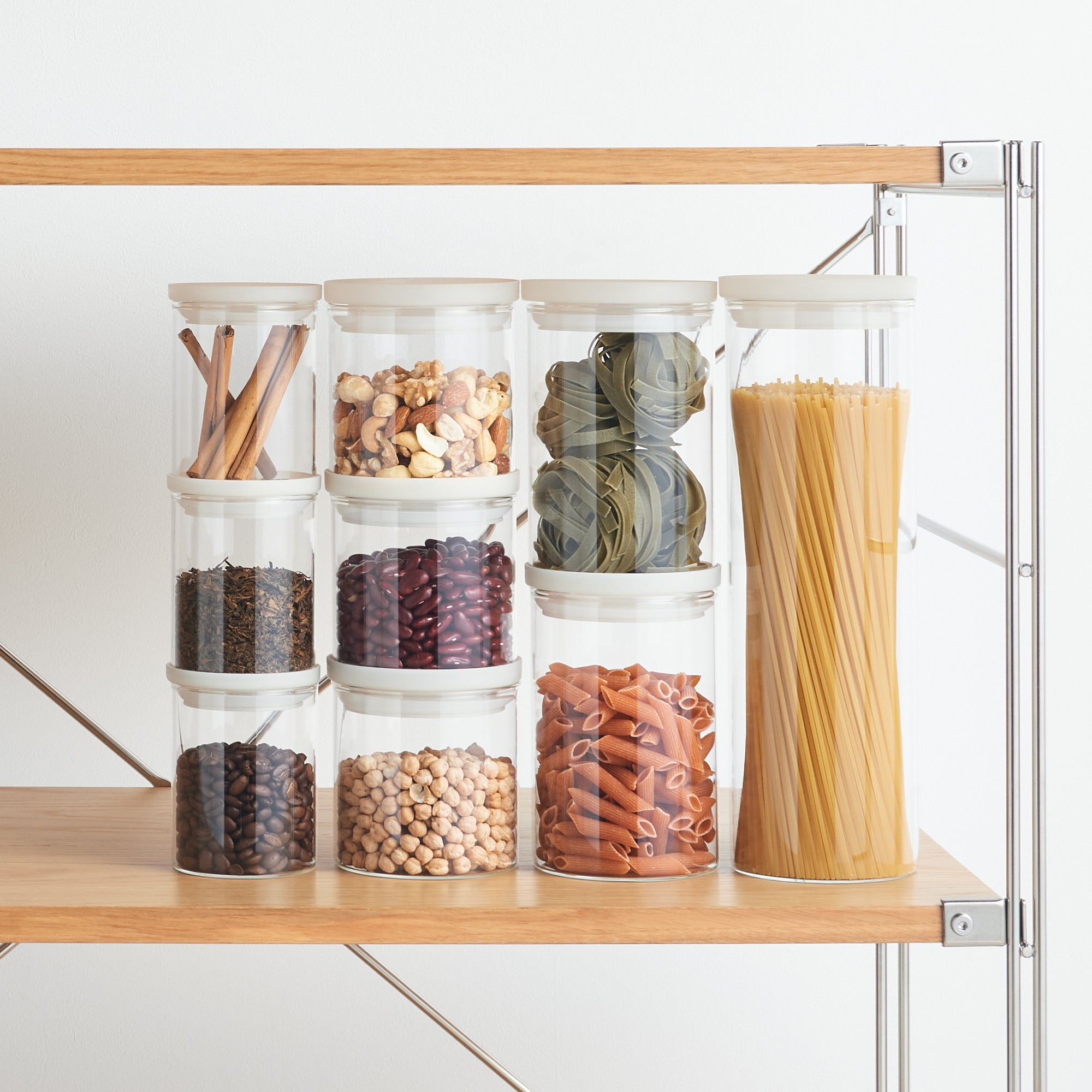 Heat Resistant Glass Round Storage Jar 16.9 fl oz