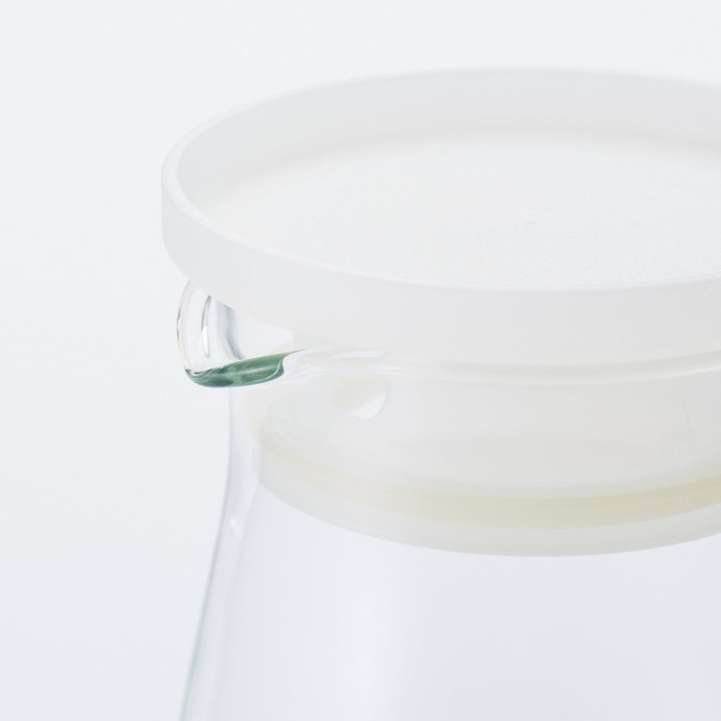 Heat Resistant Glass Round Pitcher