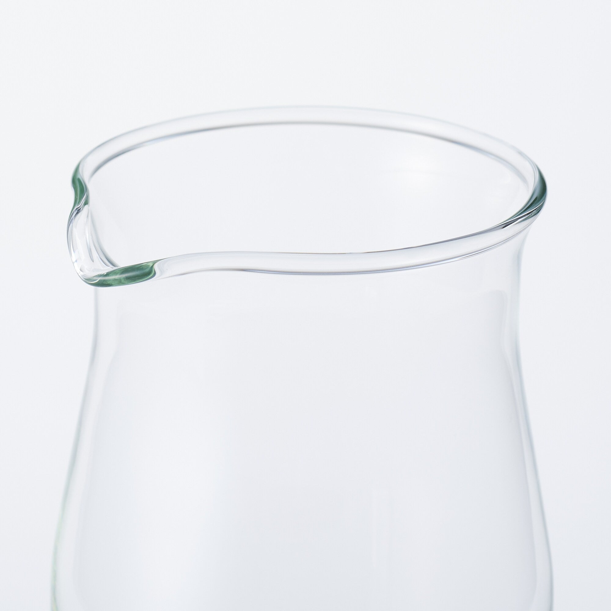 Heat Resistant Glass Round Pitcher