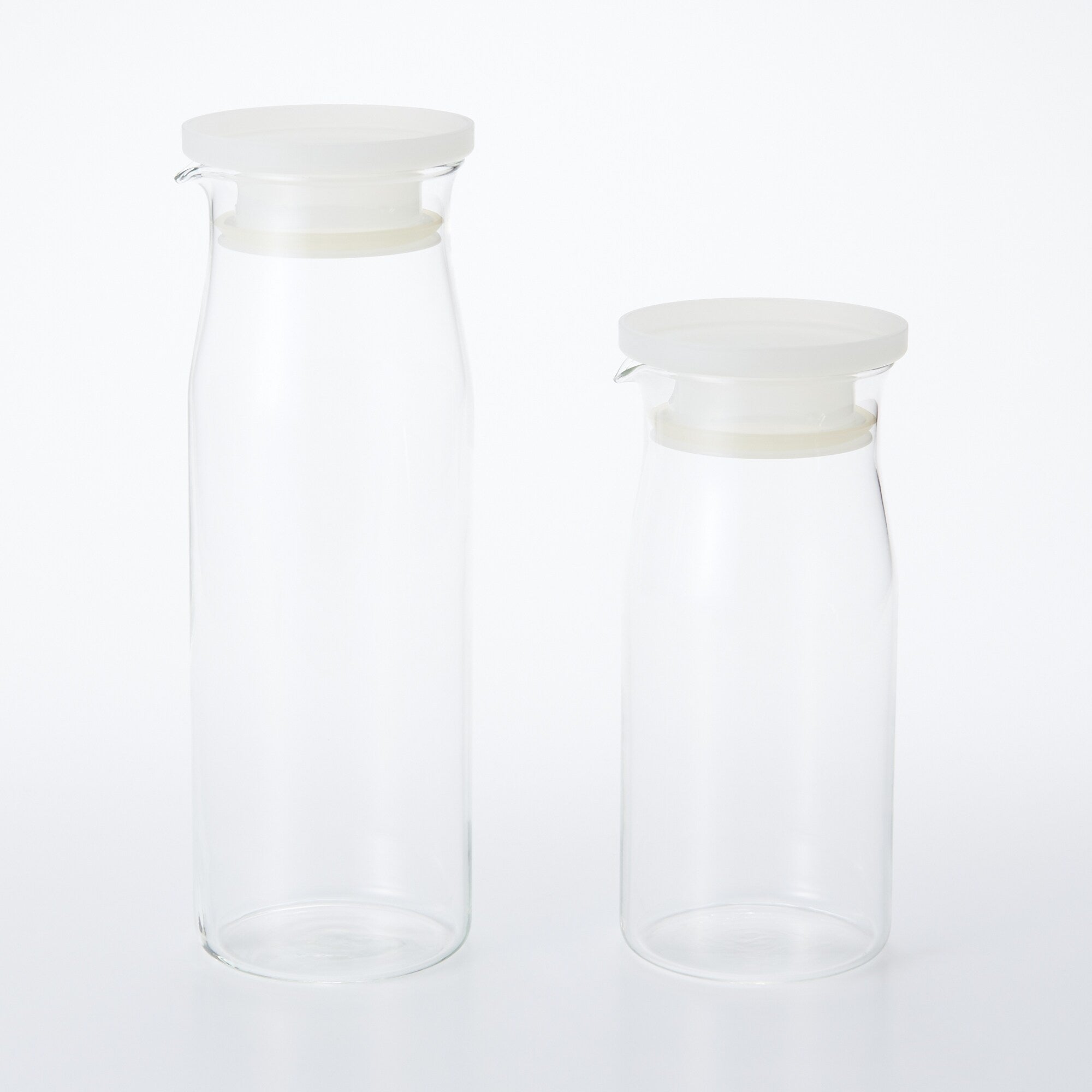 Heat Resistant Glass Round Pitcher