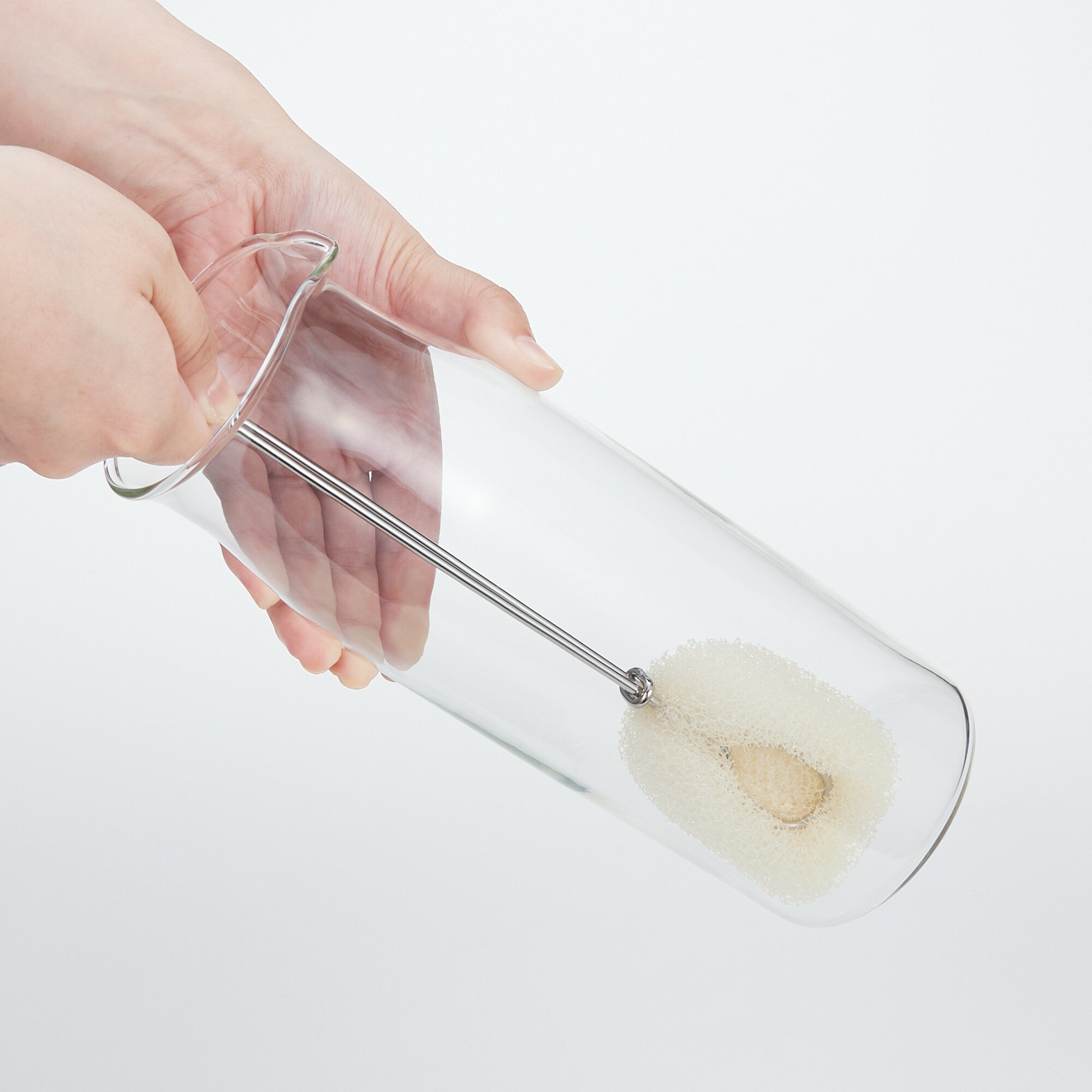 Heat Resistant Glass Round Pitcher