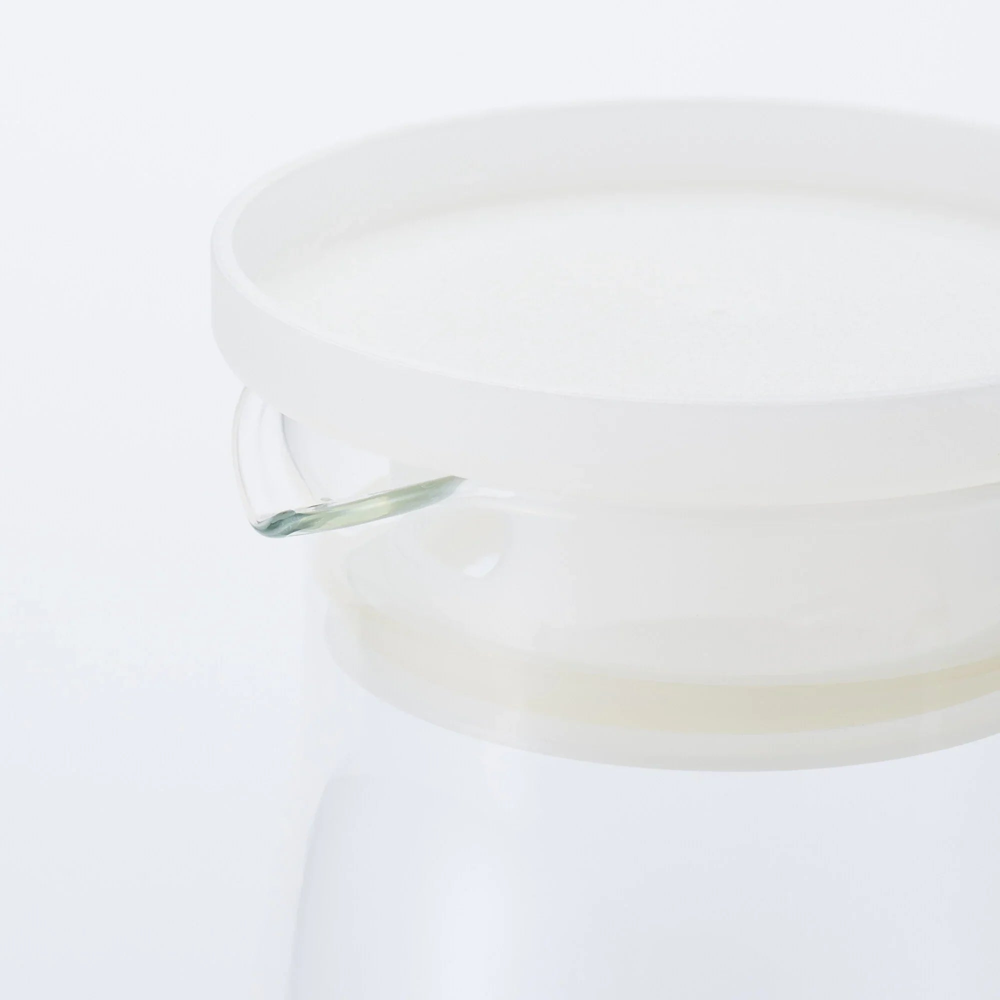 Heat Resistant Glass Round Pitcher