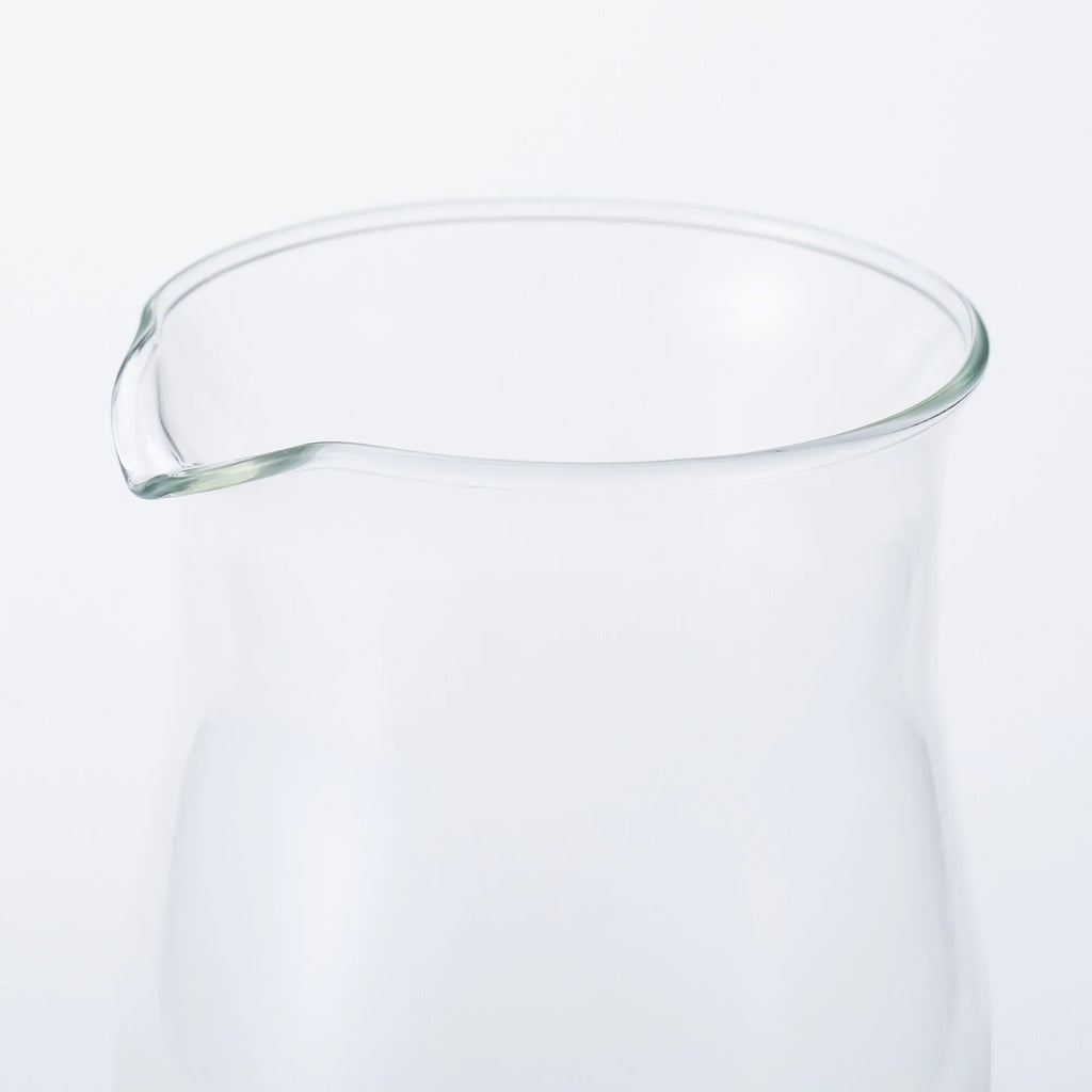 Heat Resistant Glass Round Pitcher