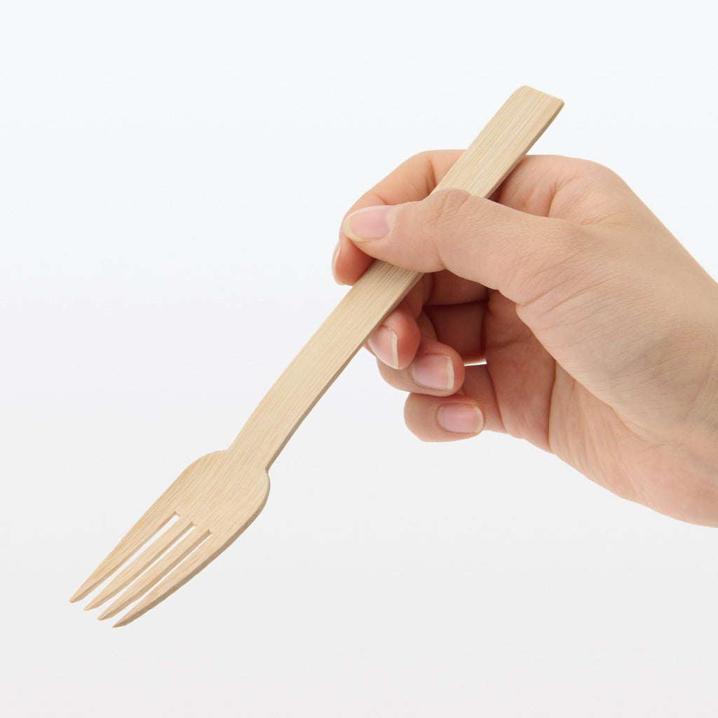 Bamboo Compostable Forks 10 Pack