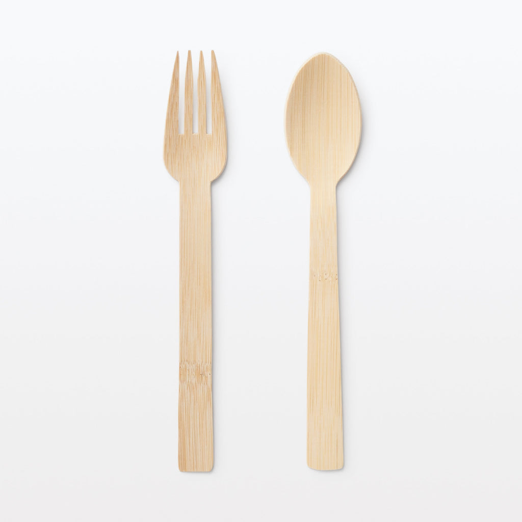 Bamboo Compostable Forks 10 Pack