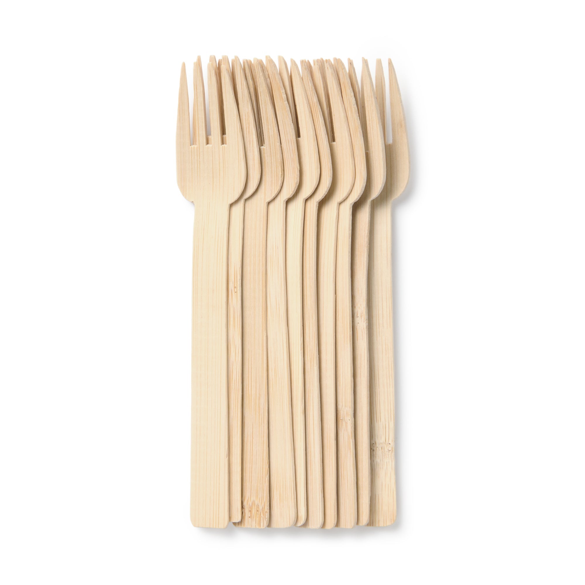 Bamboo Compostable Forks 10 Pack