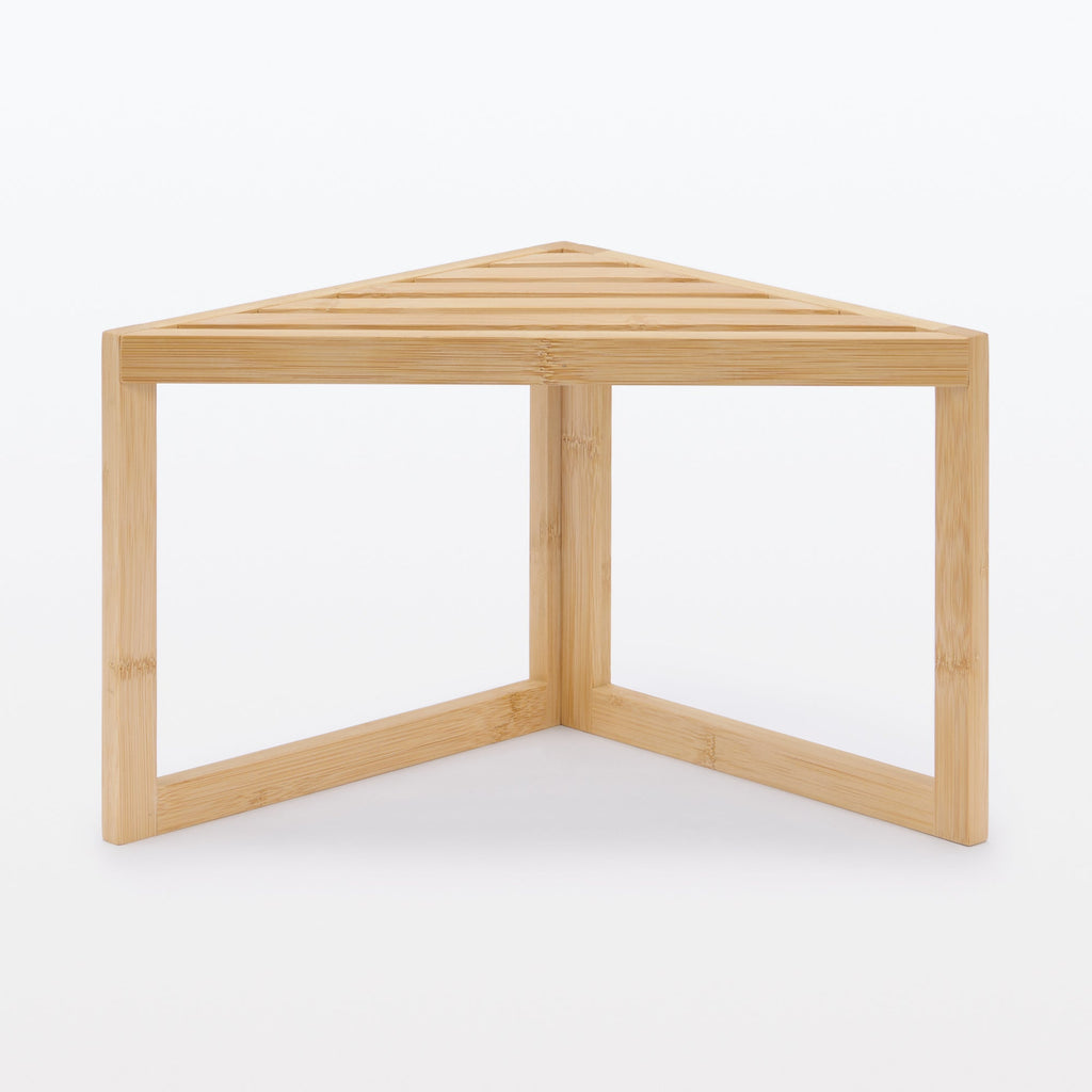 Bamboo Corner Rack 1 Tier