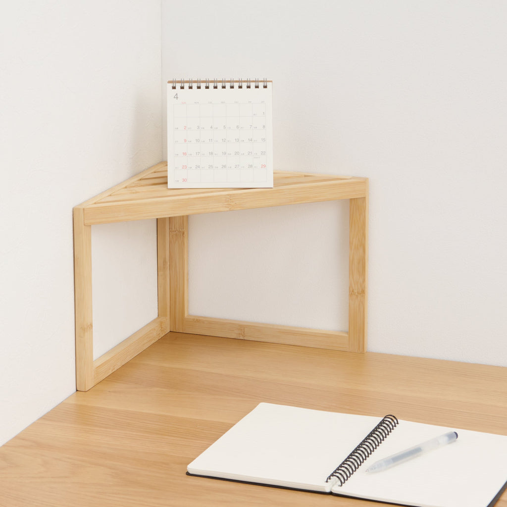 Bamboo Corner Rack 1 Tier