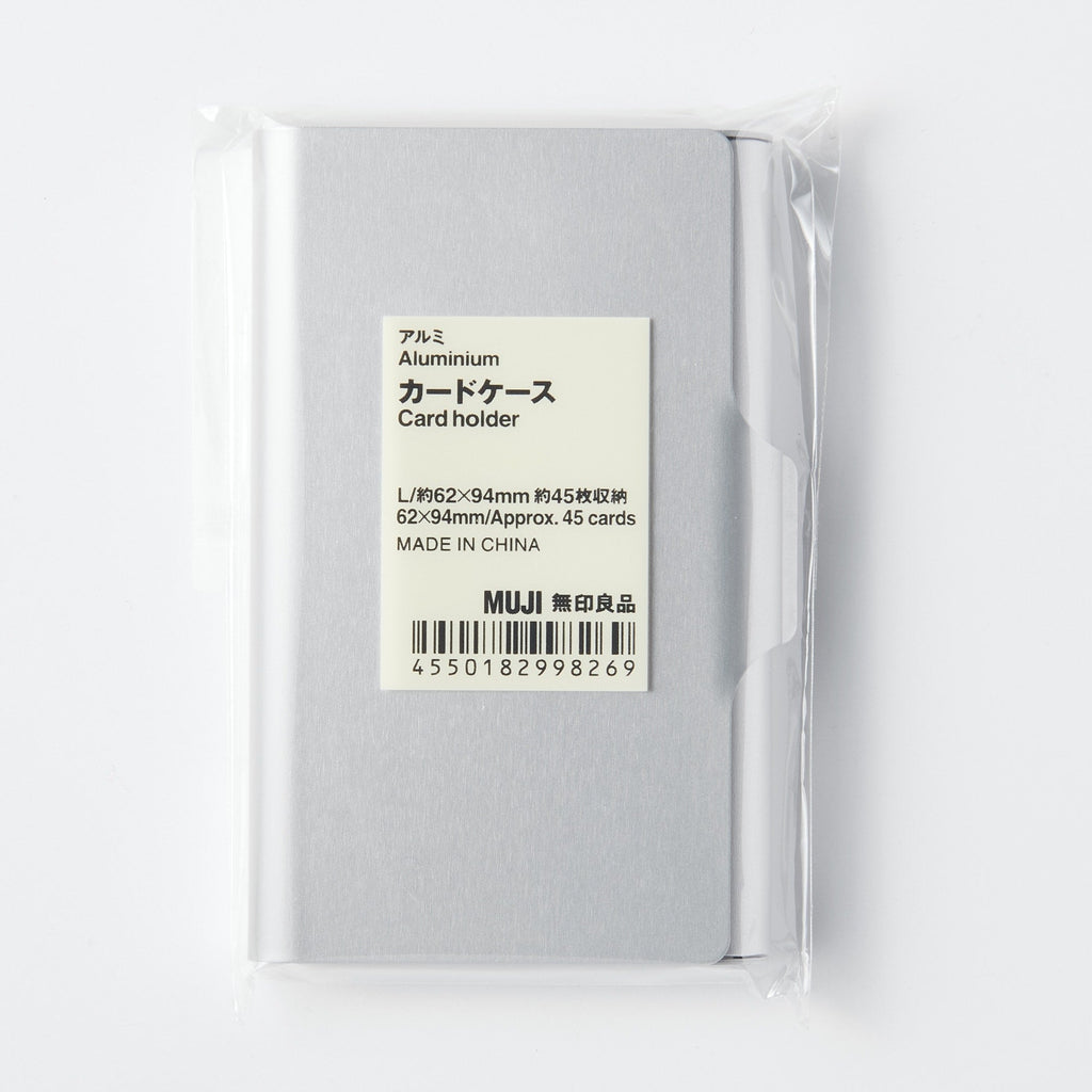 Aluminum Card Holder Lock Type - Large