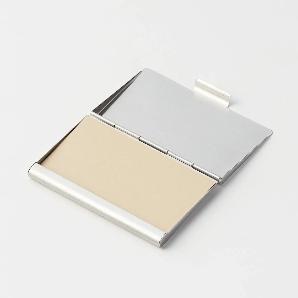 Stainless Steel Card Holder - Thick