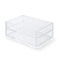 Acrylic Storage Large Case 2 Drawers