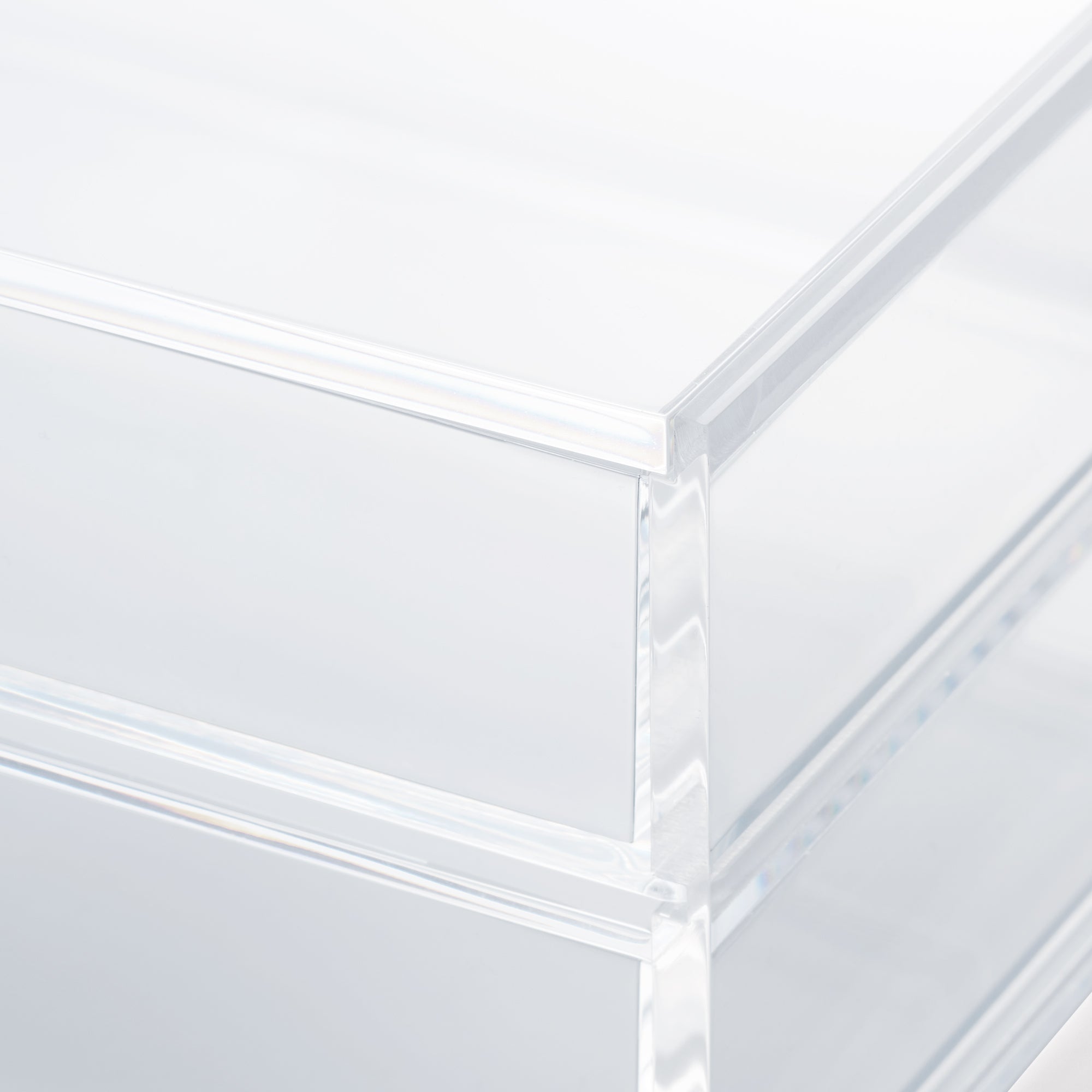 Acrylic Storage Large Case 2 Drawers
