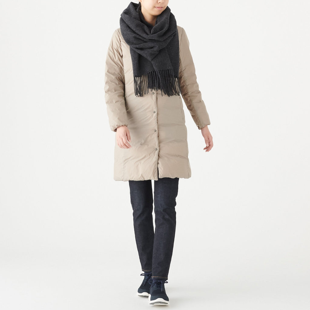 Wool Woven Large Stole 60x200cm