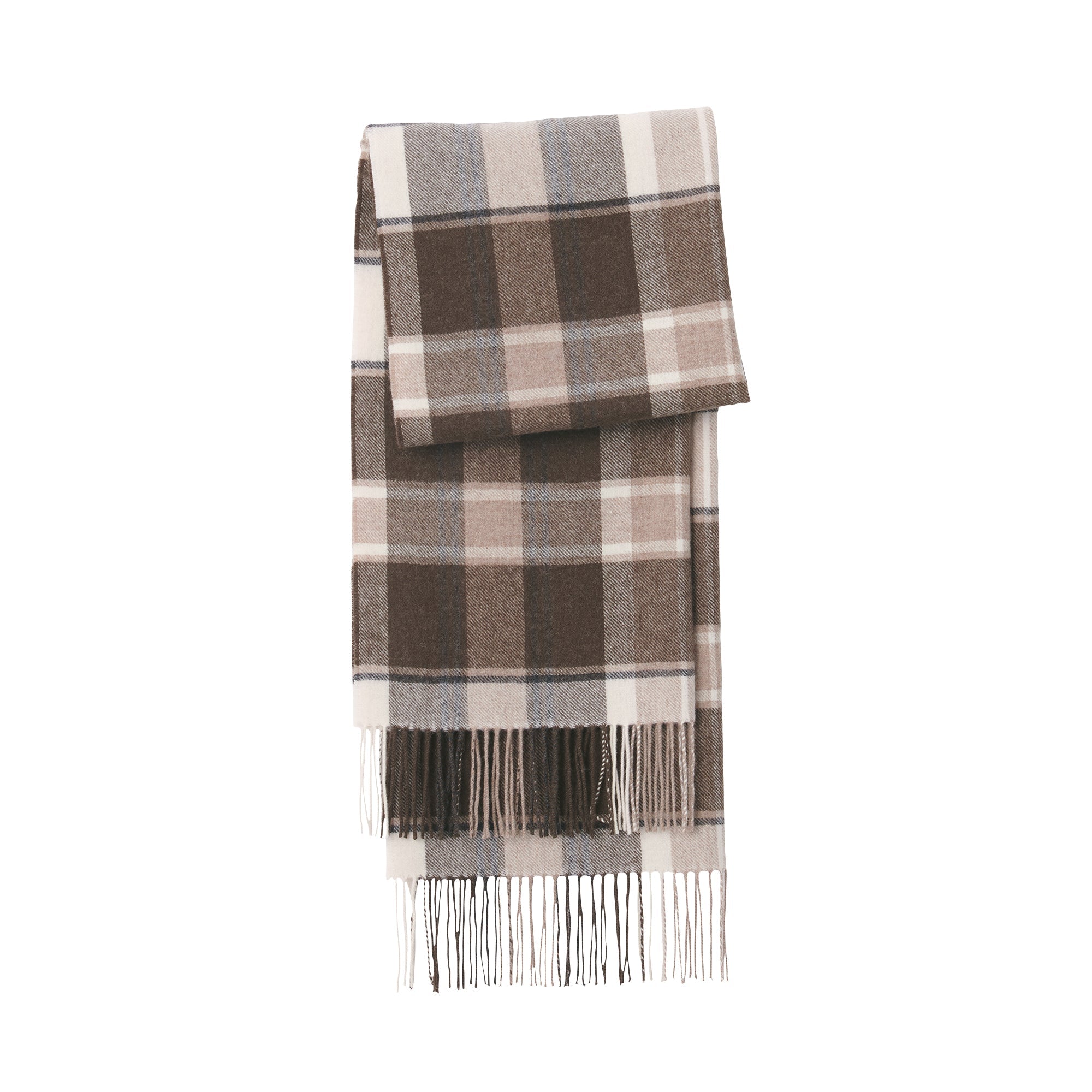 Wool Woven Large Stole 60x200cm