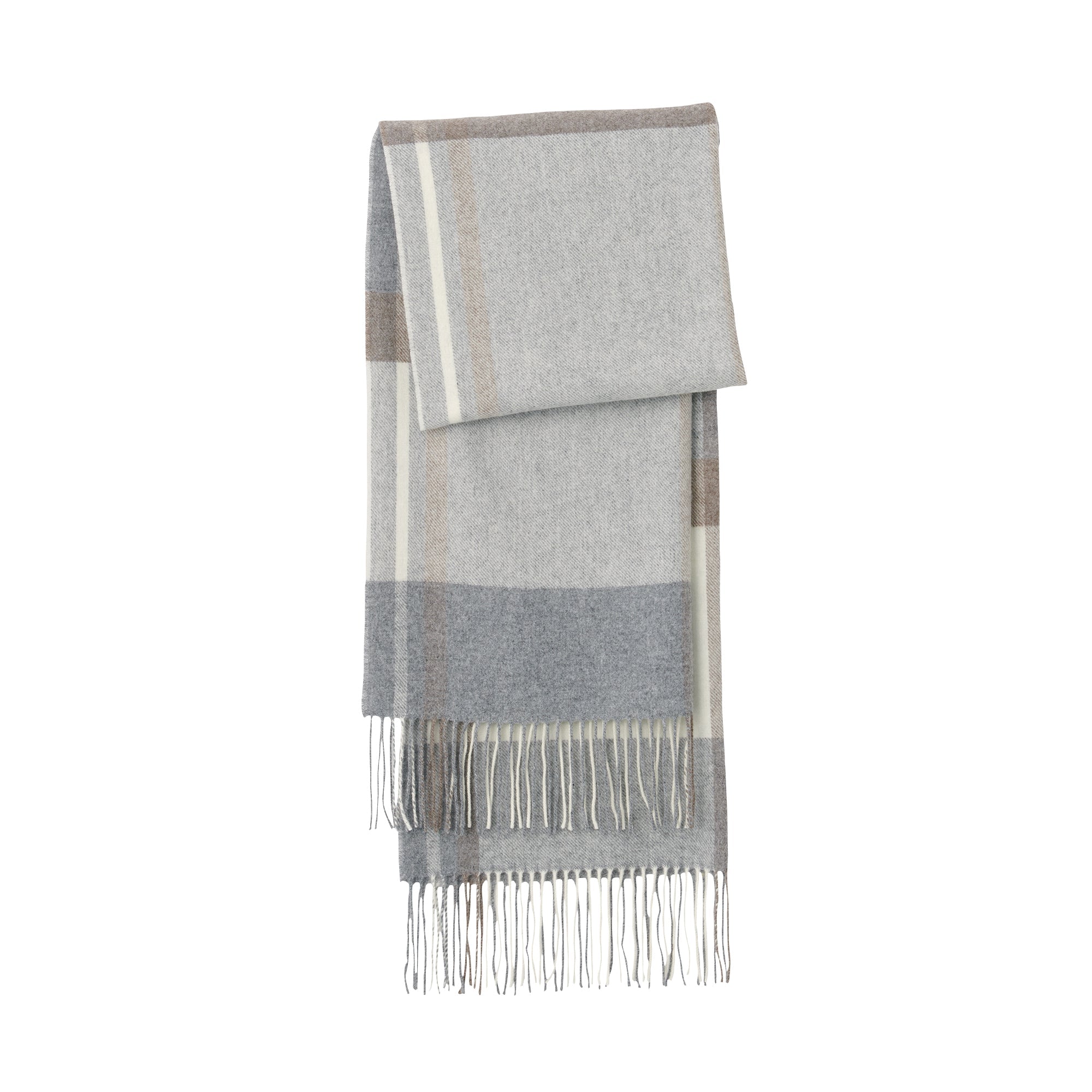 Wool Woven Large Stole 60x200cm