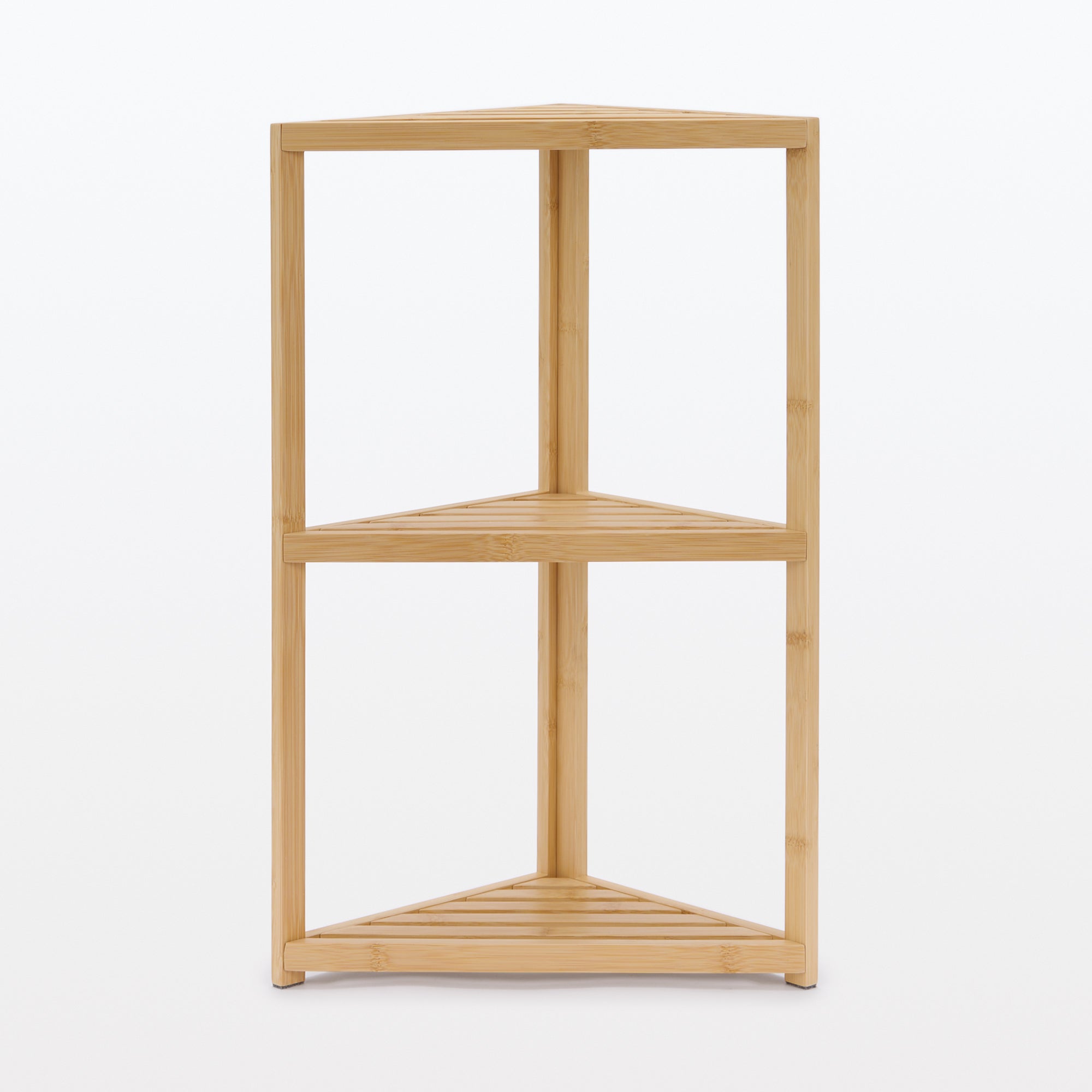 Bamboo Corner Rack 3 Tiers