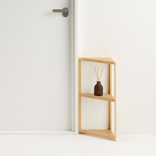 Bamboo Corner Rack 3 Tiers