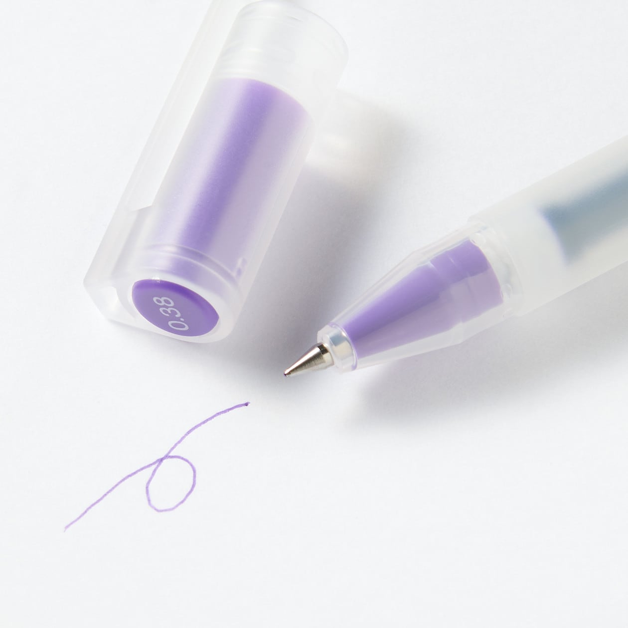 Gel Ink Ballpoint Cap Type Pen 0.38 mm
