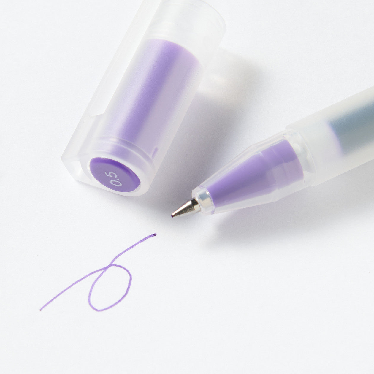 Gel Ink Cap Type Ballpoint Pen 0.5mm