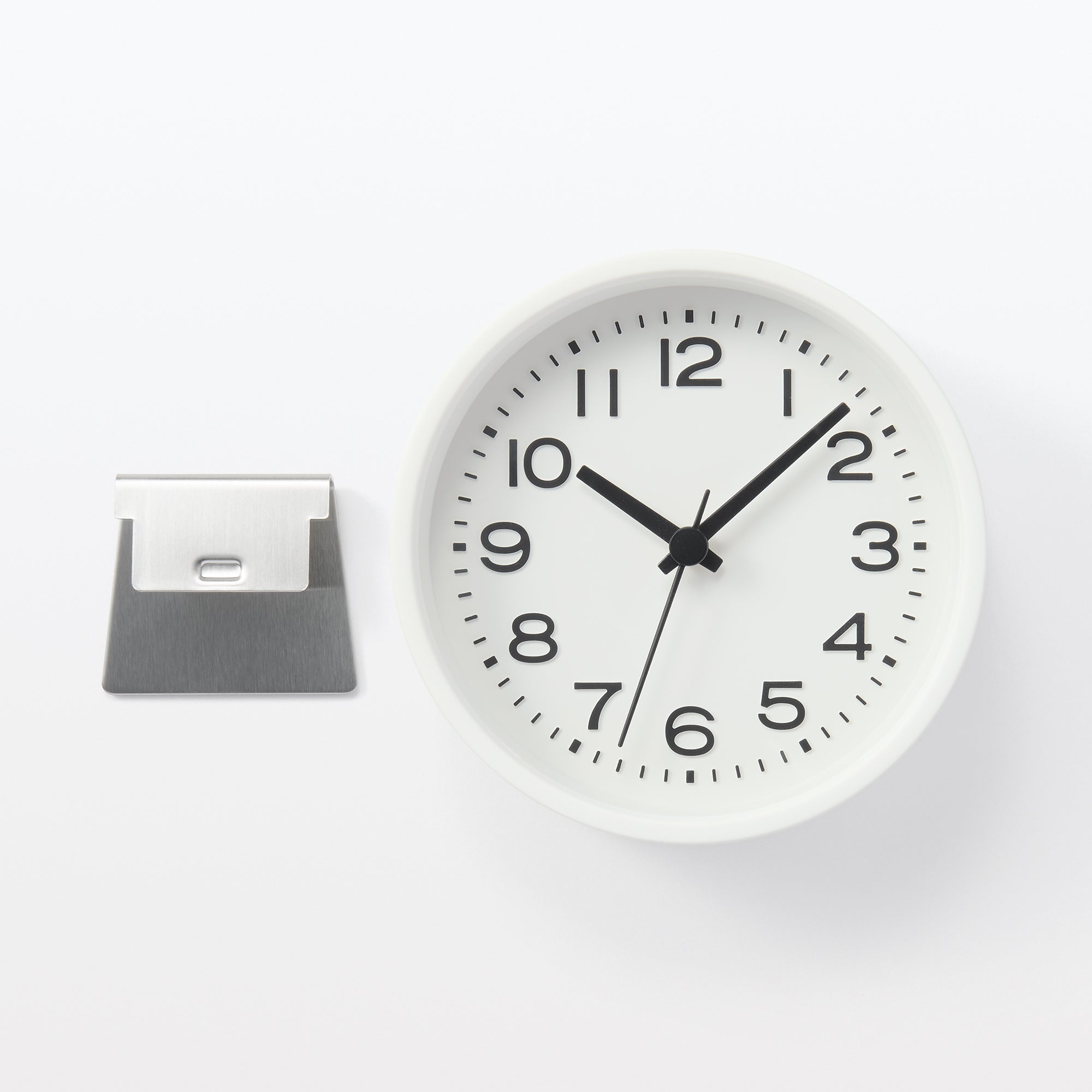 Small Analog Clock with Stand