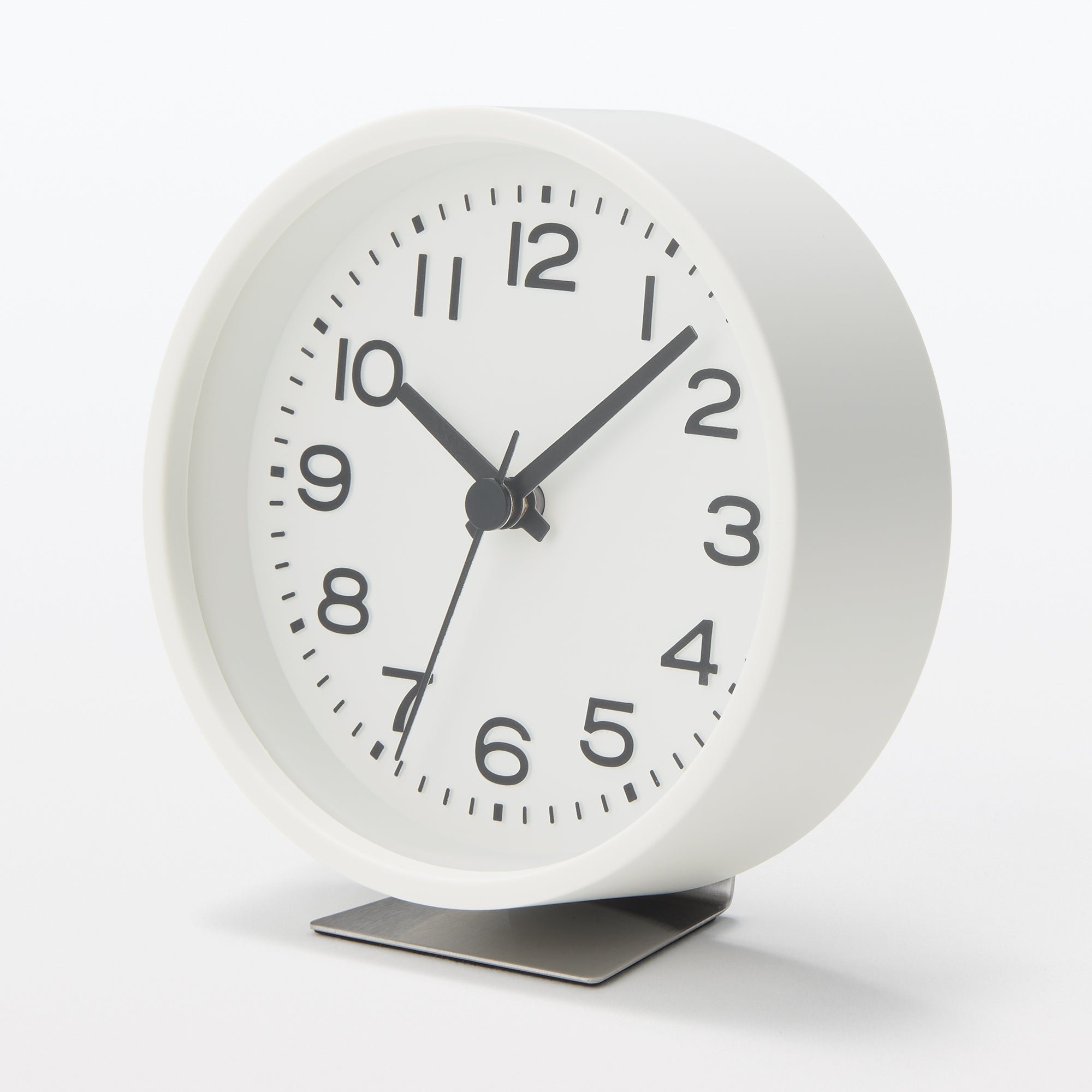 Small Analog Clock with Stand