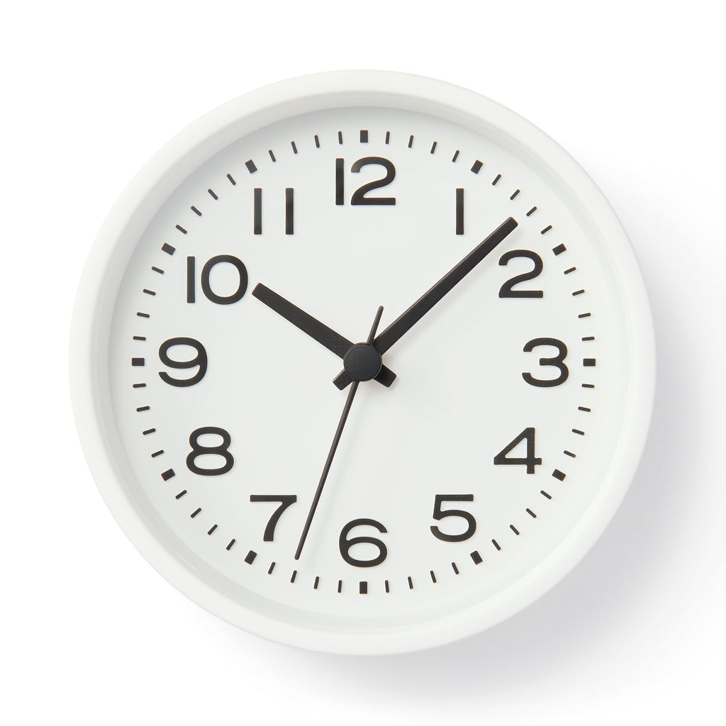 Small Analog Clock with Stand