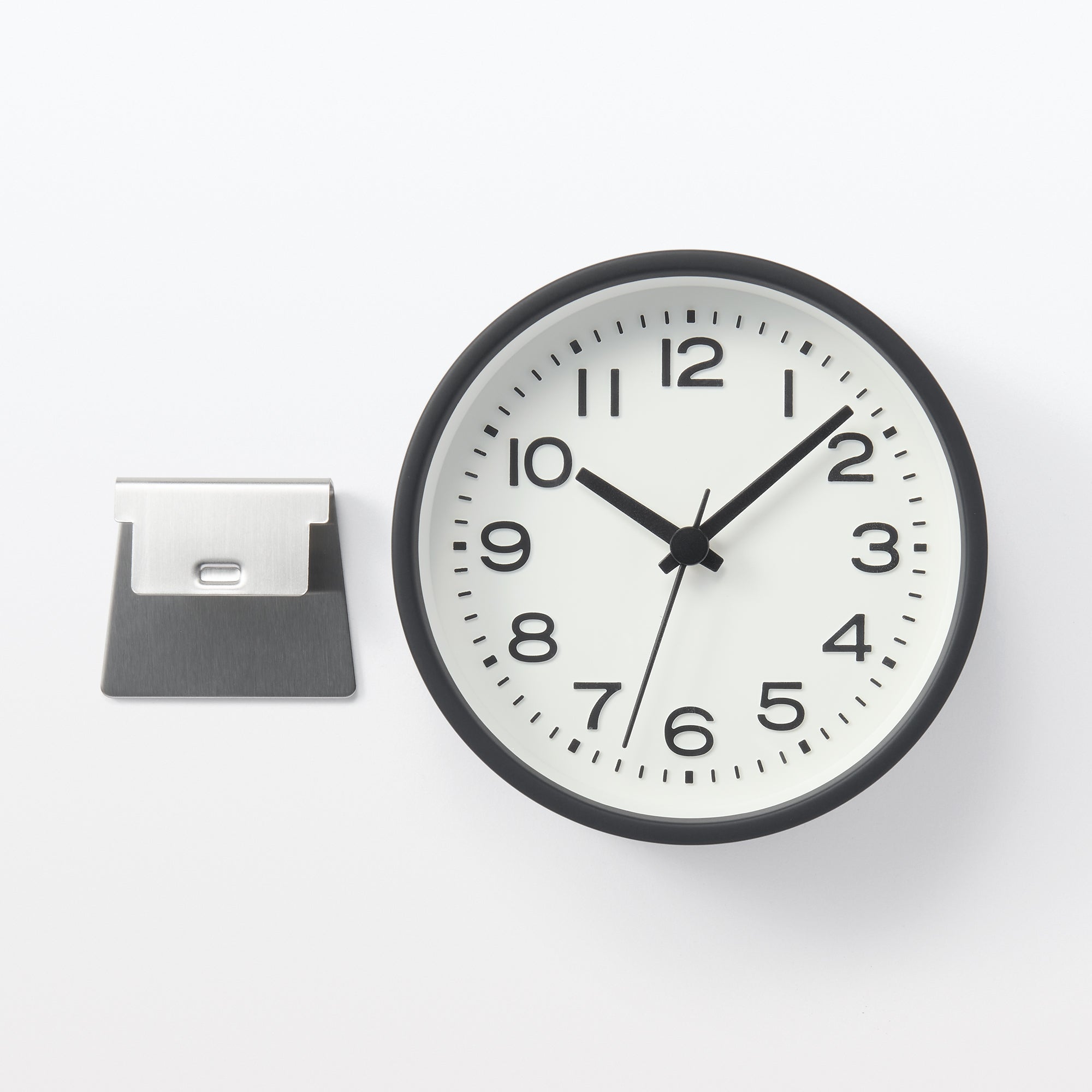 Small Analog Clock with Stand