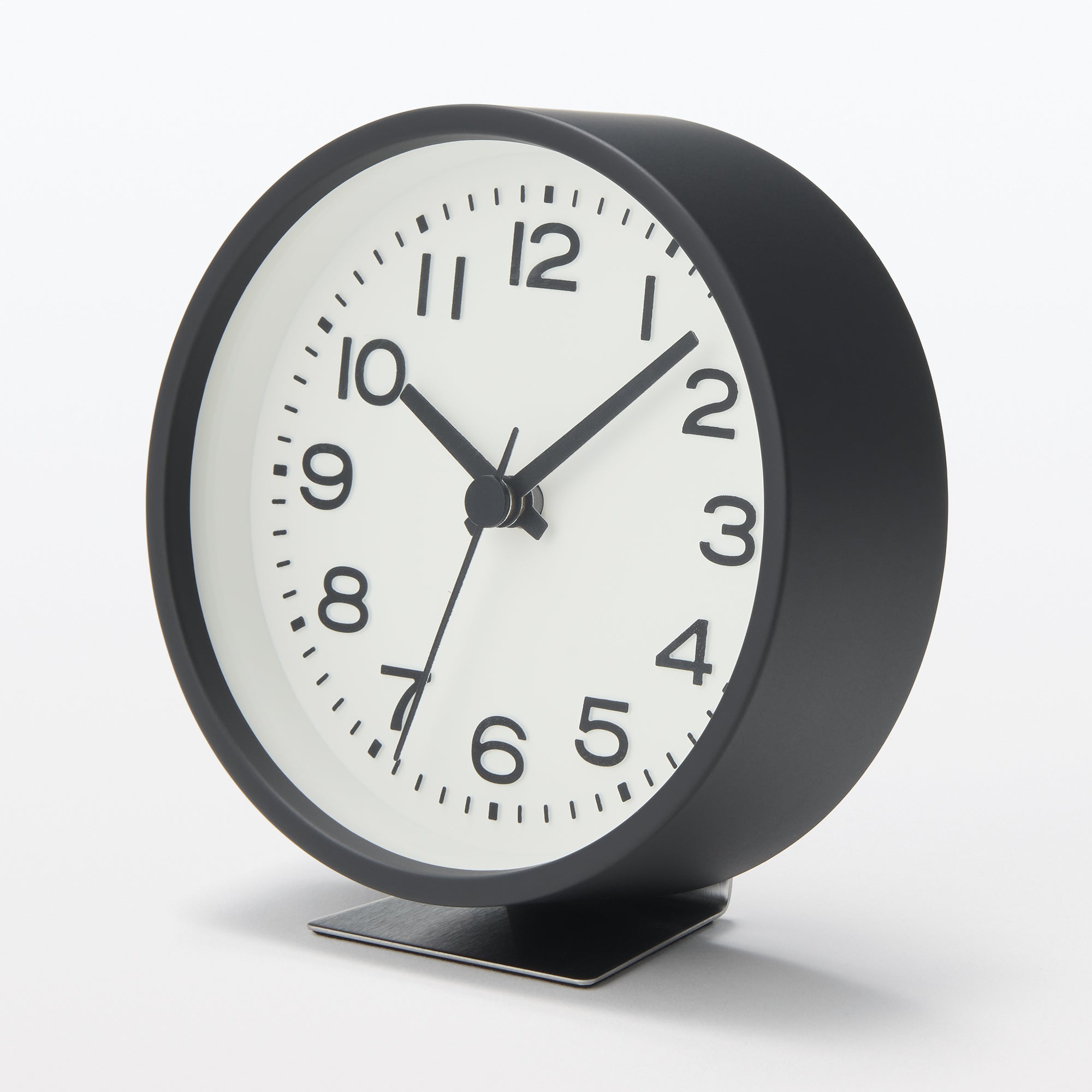 Small Analog Clock with Stand