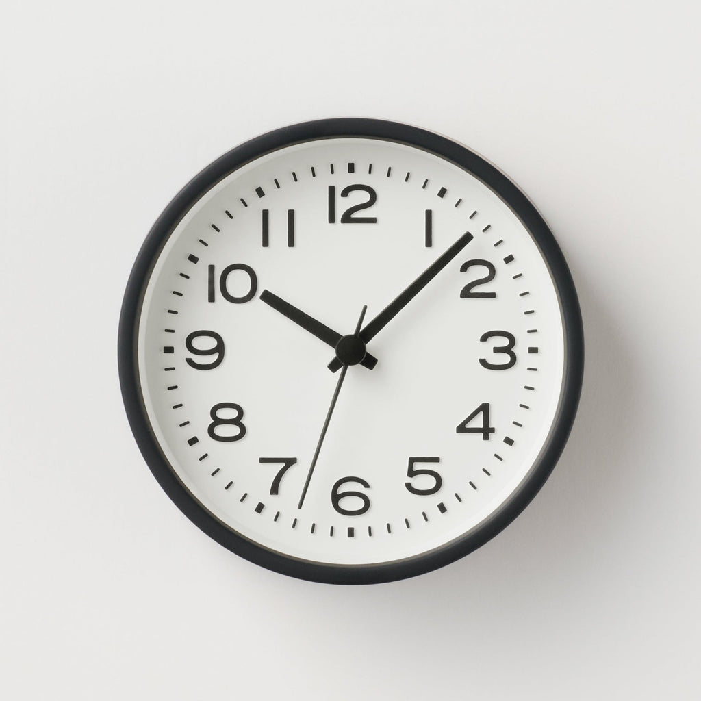 Small Analog Clock with Stand